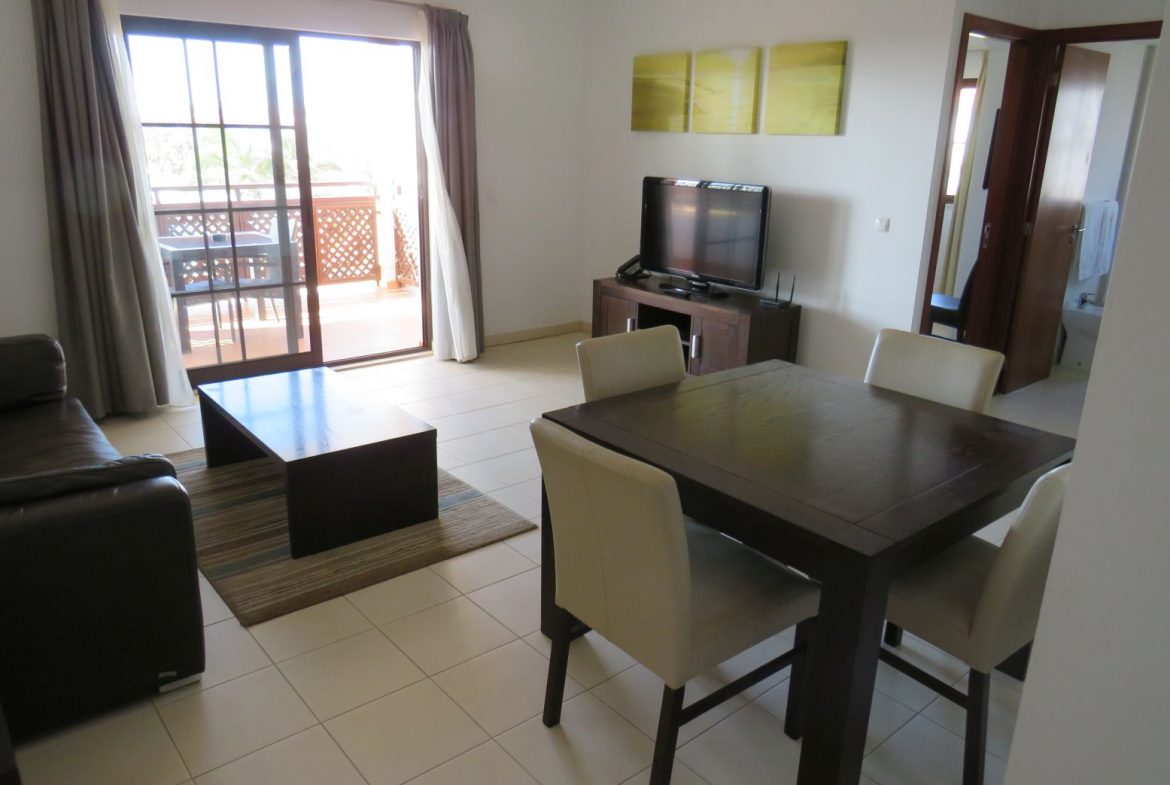 Tortuga Beach resort Cape Verde Property for sale living room