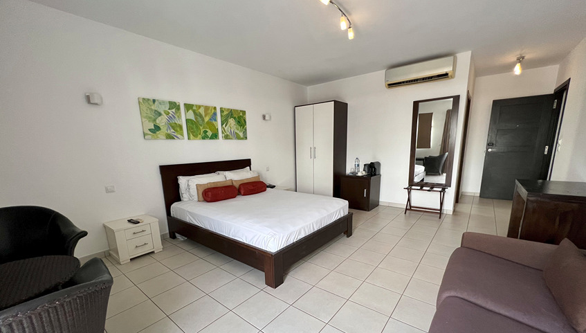 Bedroom at Dunas Beach Resort & Spa, Santa Maria, Sal Island, Cape Verde