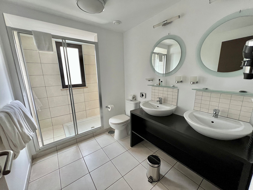 Bathroom at Dunas Beach Resort & Spa, Santa Maria, Sal Island, Cape Verde