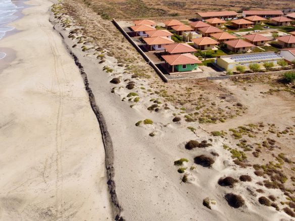 Frontline villa in Villa Maris for sale, Maio Island.